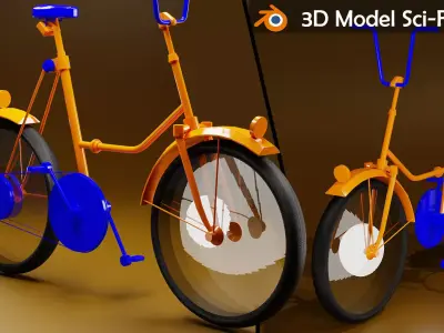 Bicycle 3D model 3D model from CGTrader