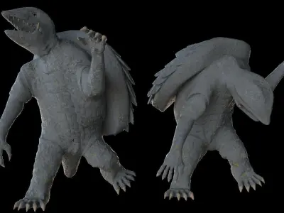 Gamera 1965 3D model