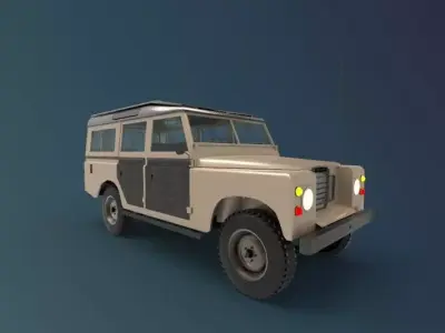 LR Classic Car 3D model