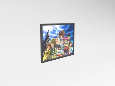 Little Fighter Online Painting v1 006 Free low-poly 3D model