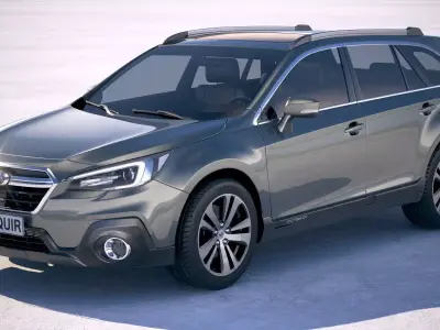 Subaru Outback EU 2019 3D model