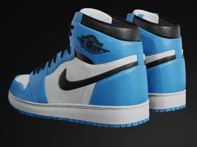 Nike Air Jordan 3D model