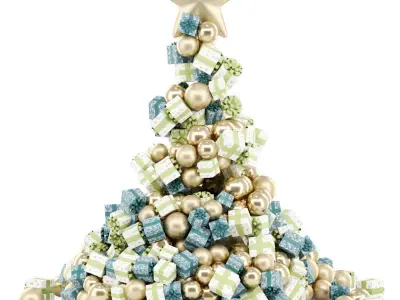 New YearTree 03  3D model