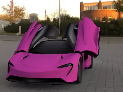 McLaren Speedtail 3D model