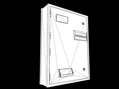 Change Machine PBR Low-poly 3D model
