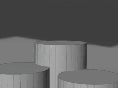 Display Podium Clouds 26041035 3D model