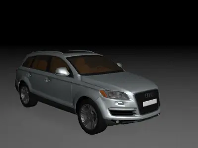 Audi Q7 Model 2020 3D model