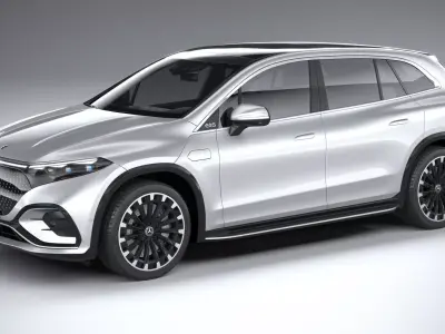 Mercedes-Benz EQS SUV 2023 3D model