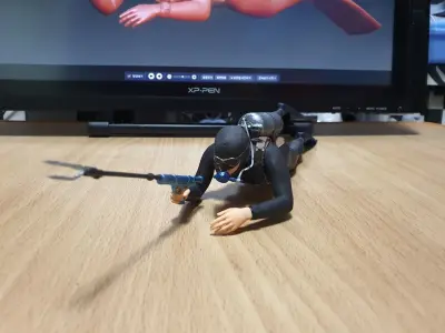 skin scuba 3 3D print model