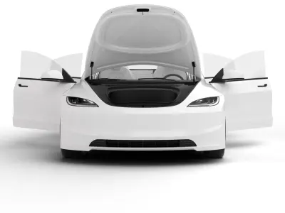 Tesla Model 3 2024 HQ 3d model 3D model