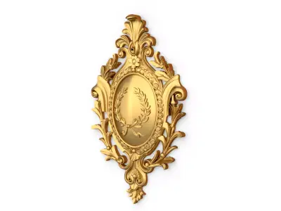carved classic decorative ornament cnc 3d printing stl 67 3D print model