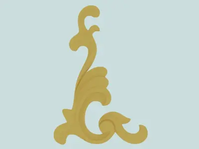carving decor 3D model