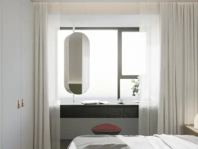  Bedroom interior 51 3D model