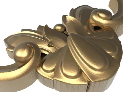  decorative pattern ready for 3D printing 3D model