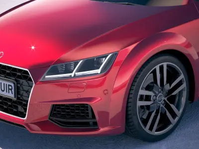 Audi TT Coupe 2019 3D model