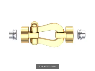 Force Medium bracelet Collection 3D Model Pack