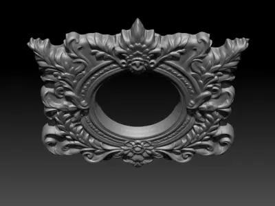 Bas relief Frame 240506 13 3D print model