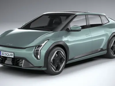 Kia EV4 2026 3D model