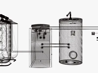 Dosch 3D - Heating Systems 3D model