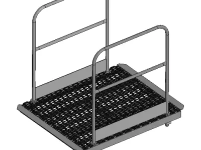 Bridge is a transitional rail 3D model