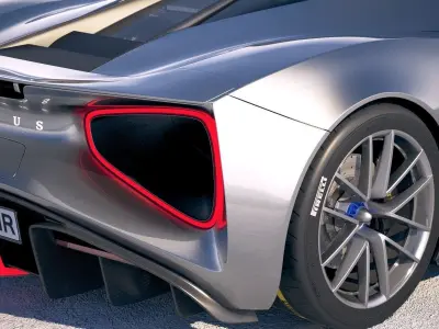 Lotus Evija 2020 3D model