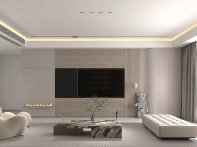 Living Room Scene 10 3D model