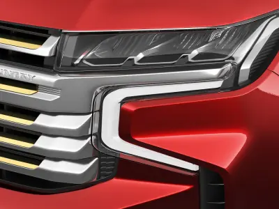 Tahoe SUV 2021 3D model