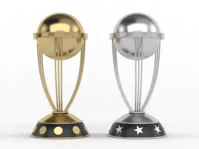 Trophy Cups 3D model 52