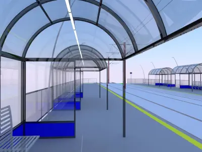 Tram stops collection