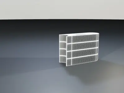 Tecpro Barrier 3D model 3D model