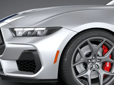 Shelby GT350 2025 3D model