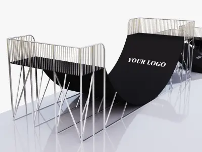 skateboarding park 3D model