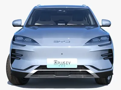 2024 BYD Seal U EV Song Plus with interior 3D model