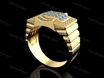 Gold N1142 3D print model