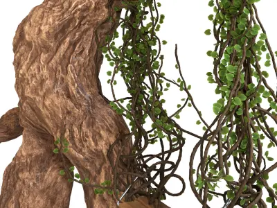 Baby Groot swing 3D model