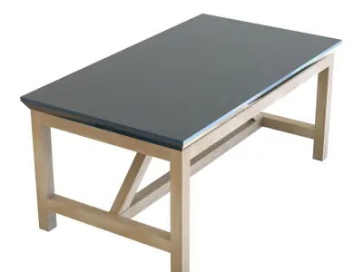 Scavolini Social Floating Dining Table 3D model