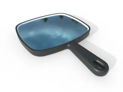 Mirror 02 Low-poly 3D model