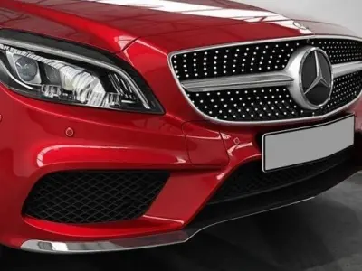 Mercedes-Benz Car 3d model Low-poly 3D model