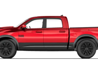 Dodge Ram 1500 Rebel 2015 3D model