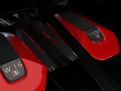 Bugatti chiron 3D model