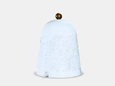 SOLSKUR LED table lamp Low-poly 3D model