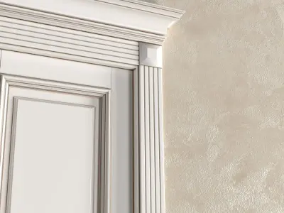 Doorway Decorative Painting Plaster OTTOCENTO Doors 3D model