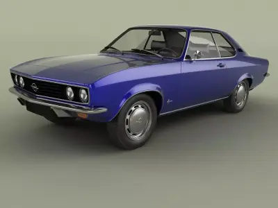 Opel Manta A 3D model