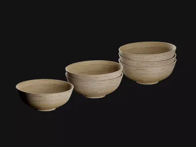 Damboo bowl Free 3D model