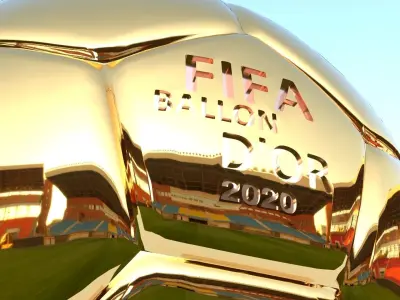 FIFA  BALLON DOR 2020 3D model
