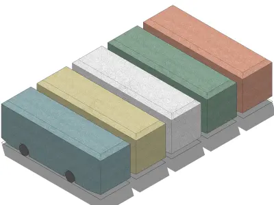 Simple Bus 3D model
