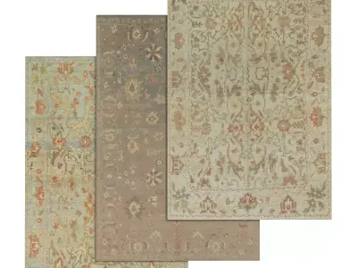 Rug Set 1887 3D model