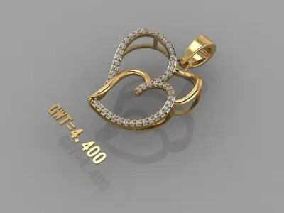 FASHION  PENDANT 3D model purchase