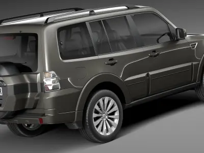 Mitsubishi Pajero Full 2015 3D model