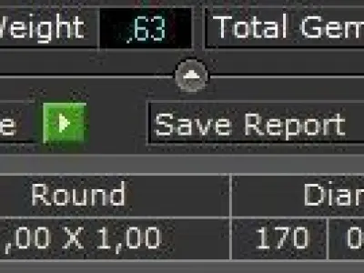 Knot Bracelet With Diamonds - Size 17 3D print model